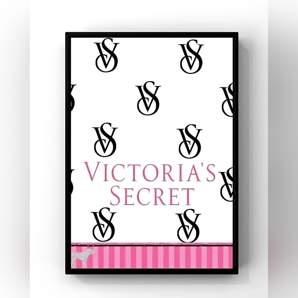 Victoria's Secret 8 1/2"x11" Framed Wall Art - Picture 1 of 1